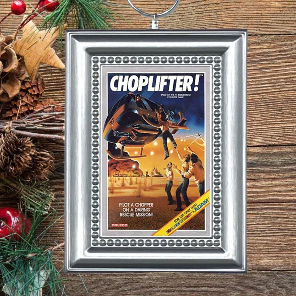 ColecoVision Choplifter Video Game Memorabilia Christmas Tree Ornament